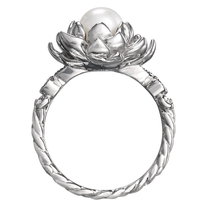 Disney X RockLove THE PRINCESS AND THE FROG Water Lily Pearl Ring