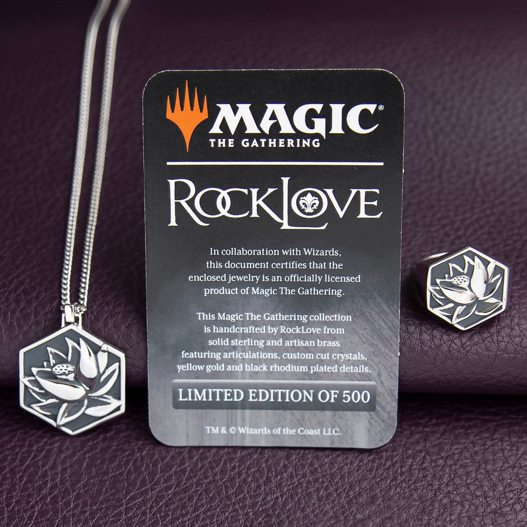 Magic: The Gathering X RockLove Black Lotus Signet Ring