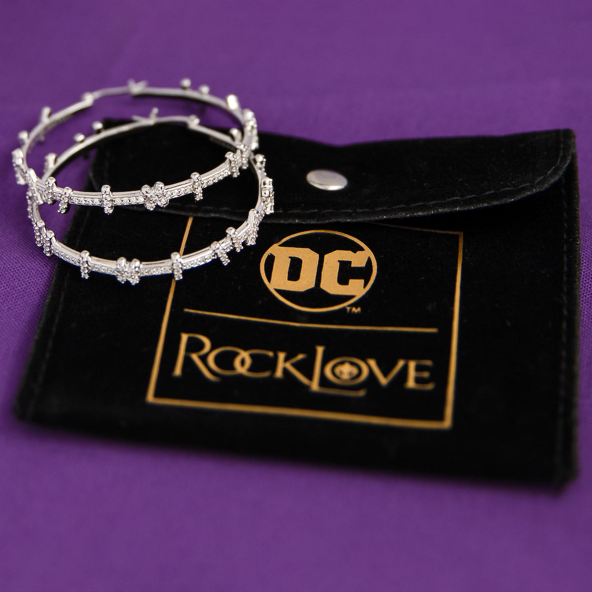 Batman hoop earrings 2025