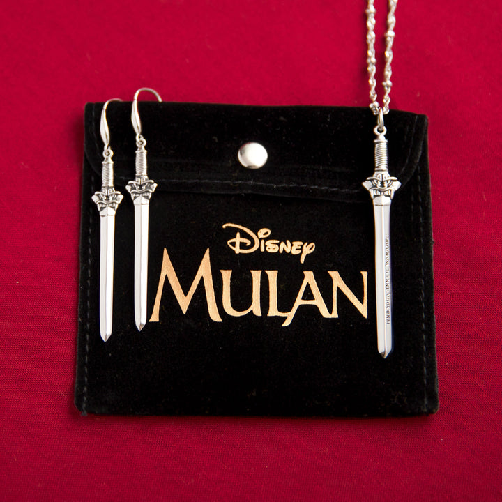 Disney X RockLove MULAN Sword Earrings