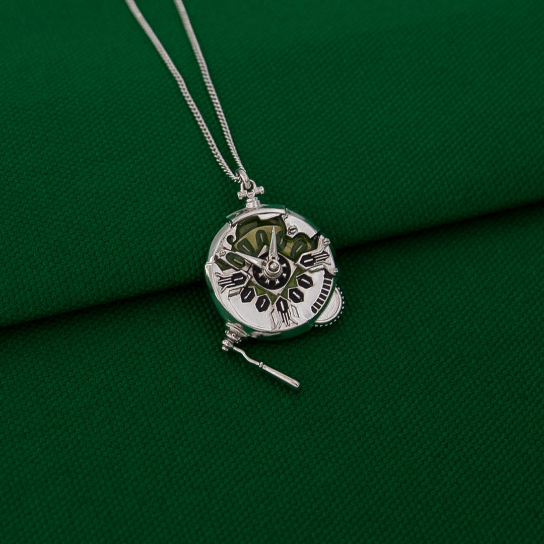 League of Legends X RockLove ARCANE Ekko Stopwatch Necklace
