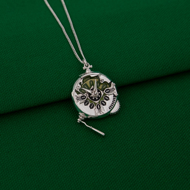 League of Legends X RockLove ARCANE Ekko Stopwatch Necklace