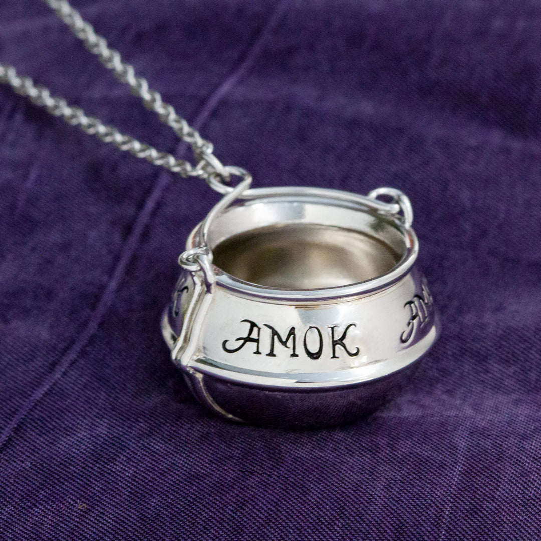 Disney X RockLove HOCUS POCUS Amok Cauldron Necklace