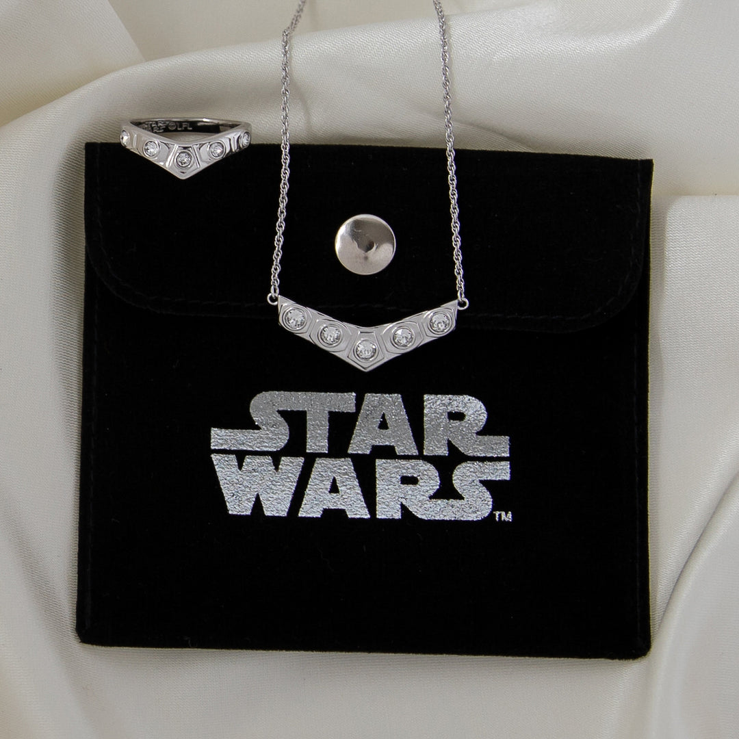 Star Wars X RockLove Leia Organa Crystal Ring