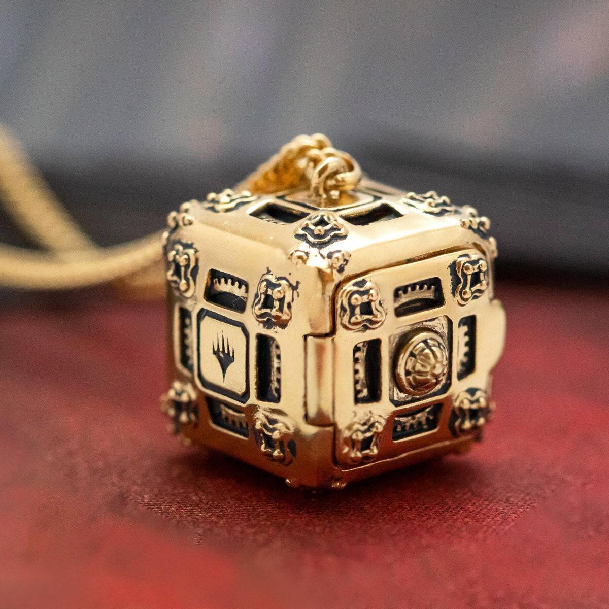 Magic: The Gathering X RockLove Mana Vault Necklace - RockLove Jewelry