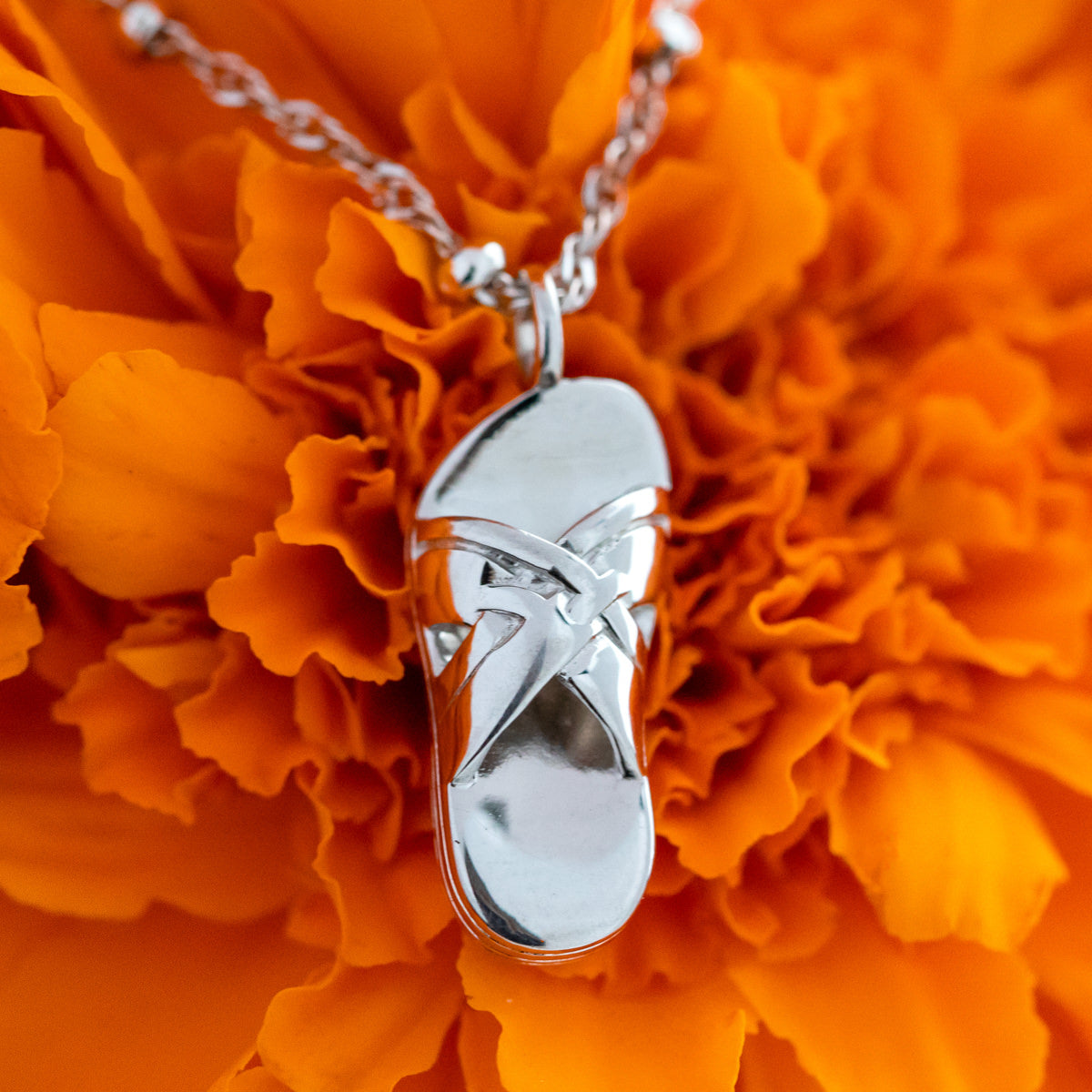 Pixar X RockLove COCO La Chancla Charm Necklace – RockLove Jewelry
