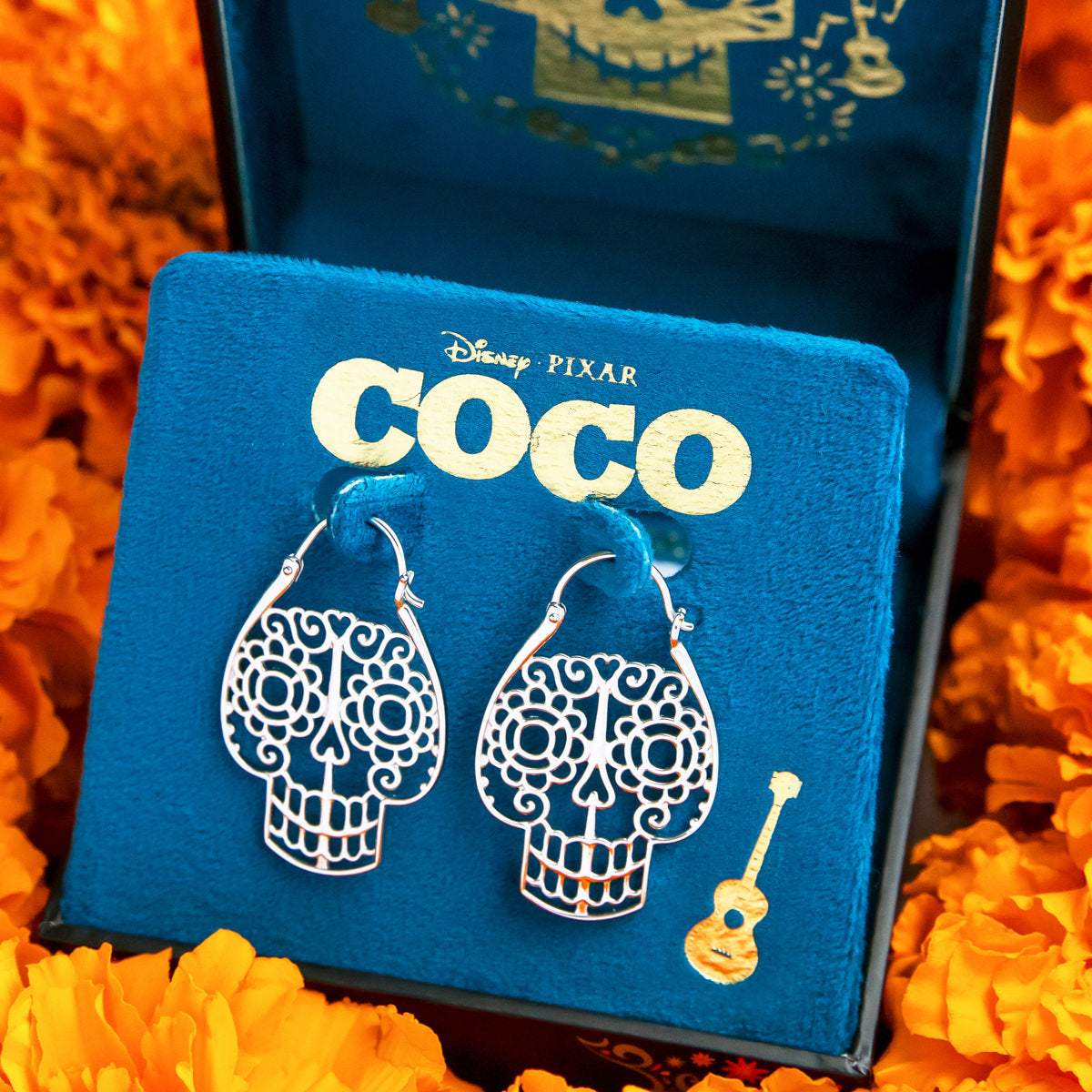 Pixar X RockLove COCO Sugar Skull Earrings