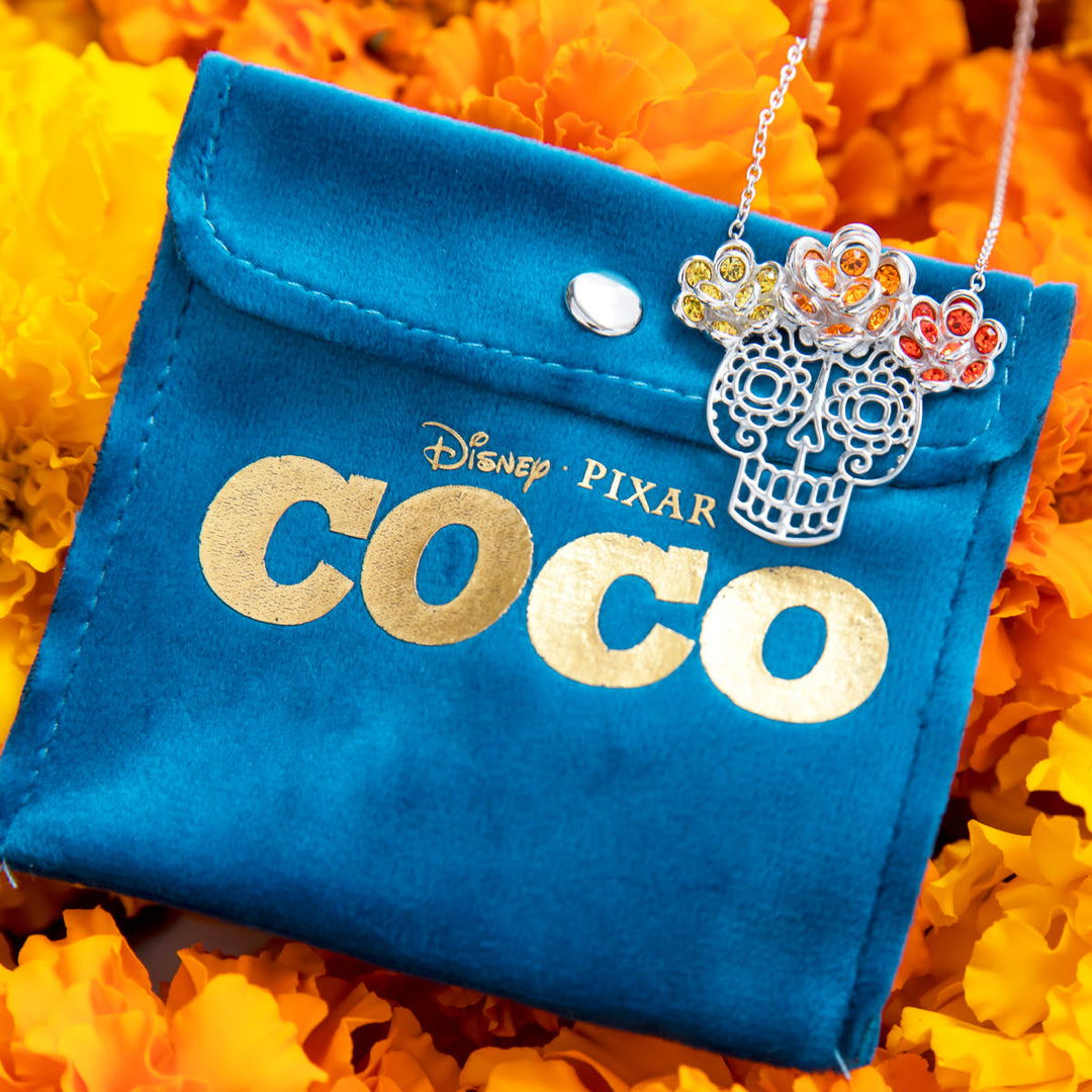 Pixar X RockLove COCO Marigold Sugar Skull Necklace