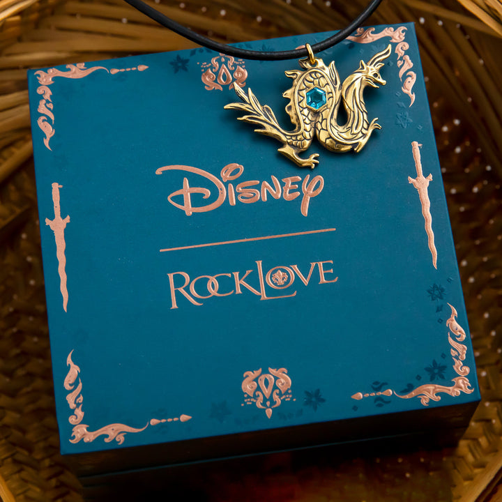 Disney X RockLove RAYA AND THE LAST DRAGON Dragon Charm Necklace