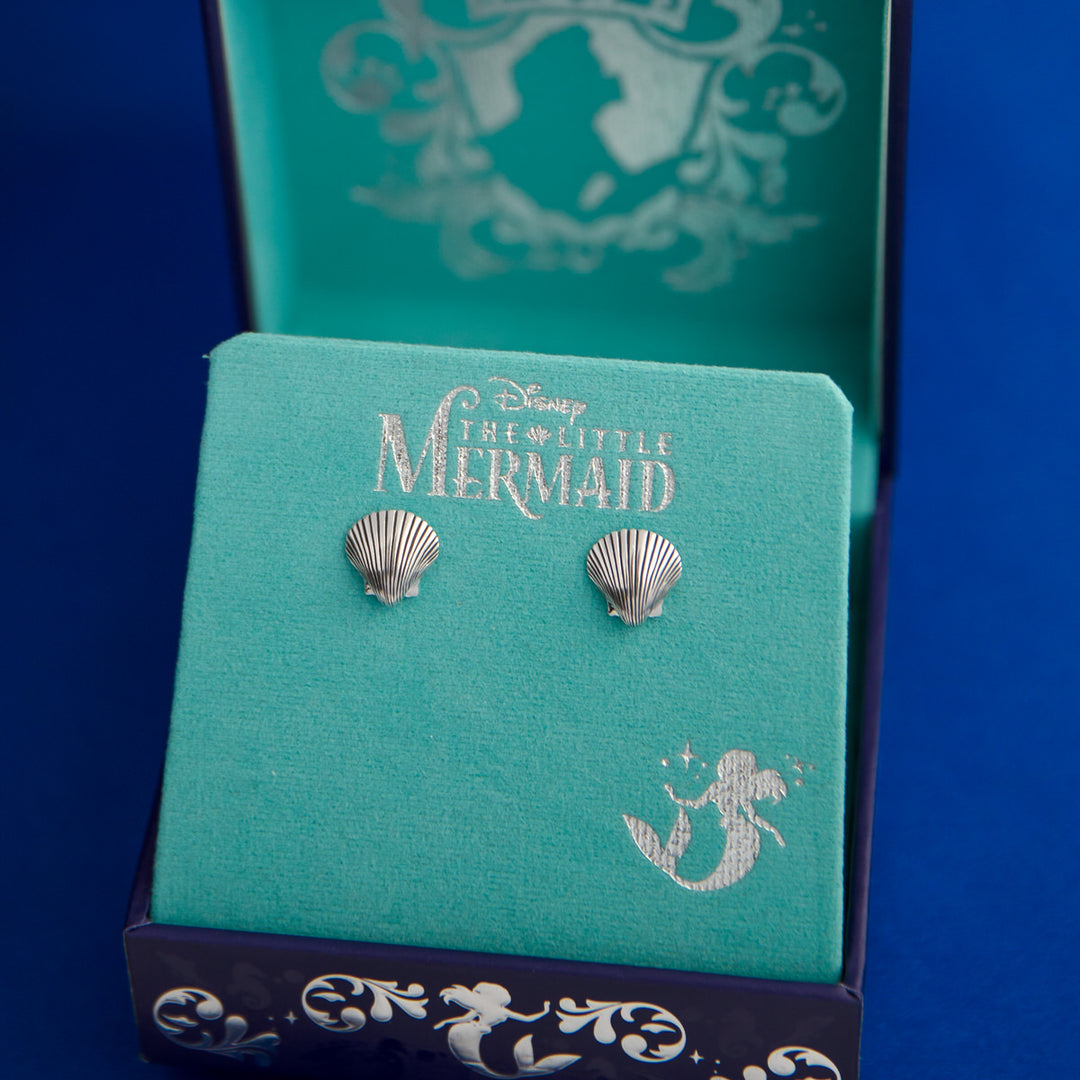 Disney X RockLove THE LITTLE MERMAID Seashell Stud Earrings