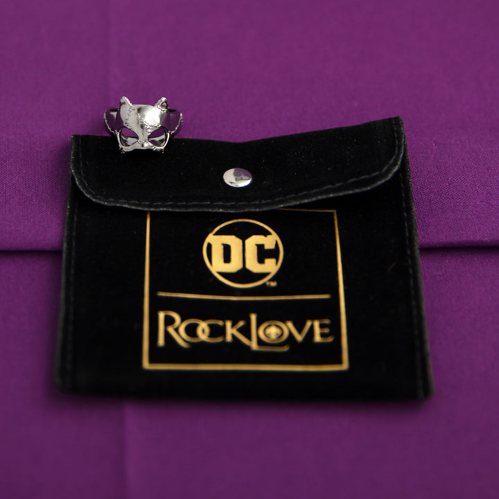 DC X RockLove Batman Returns CATWOMAN Mask Ring