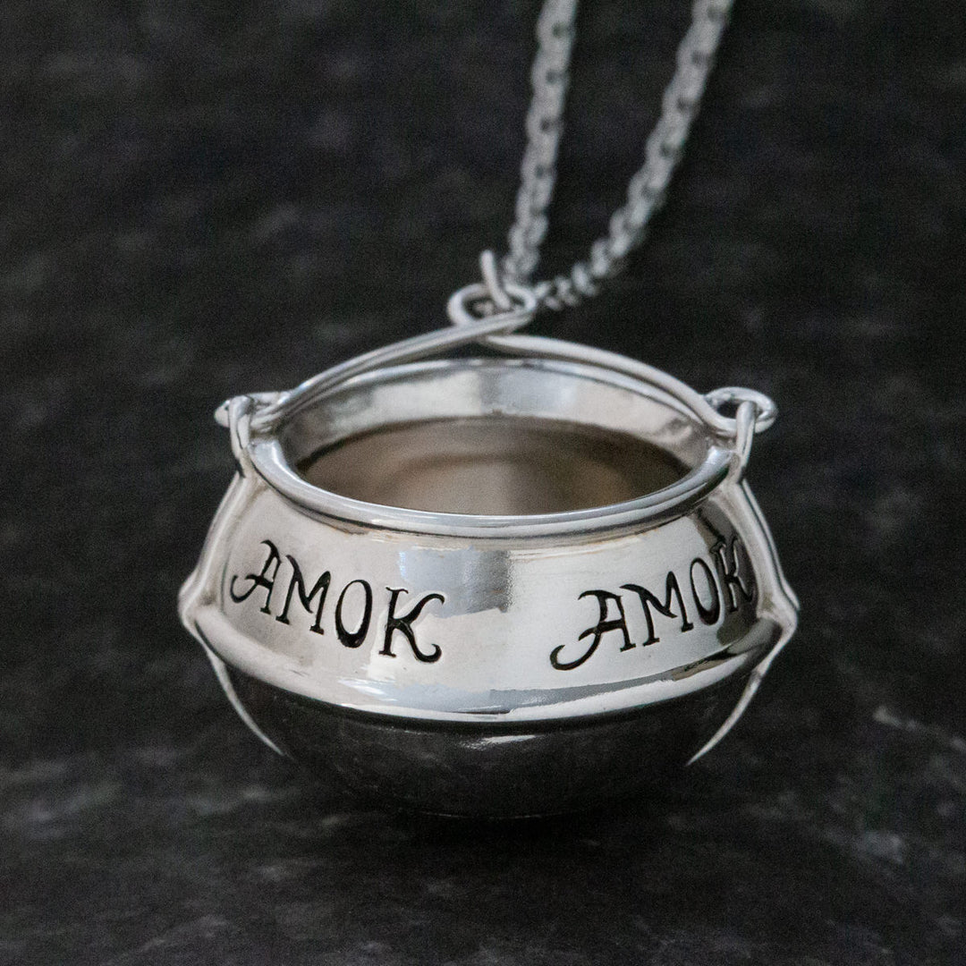 Disney X RockLove HOCUS POCUS Amok Cauldron Necklace