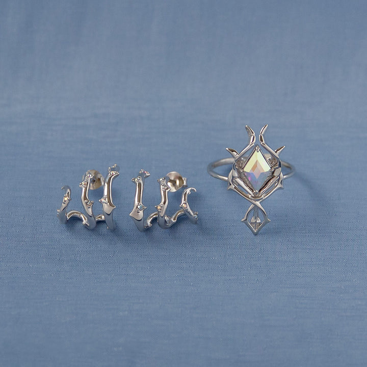 League of Legends X RockLove CRYSTAL ROSE Janna Staff Ring