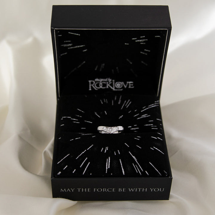 Star Wars X RockLove Leia Organa Crystal Ring