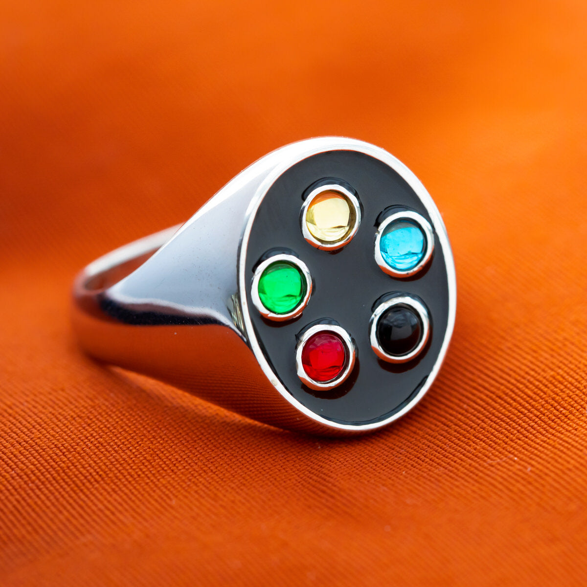 Magic: The Gathering X RockLove Pip Signet Ring - RockLove Jewelry