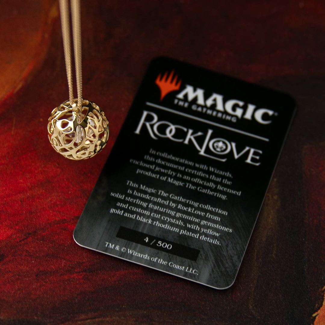 Magic: The Gathering X RockLove Commanders Sphere Necklace