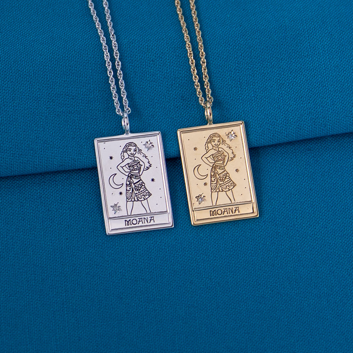 Disney X RockLove MOANA Moana Tablet Necklace - RockLove Jewelry