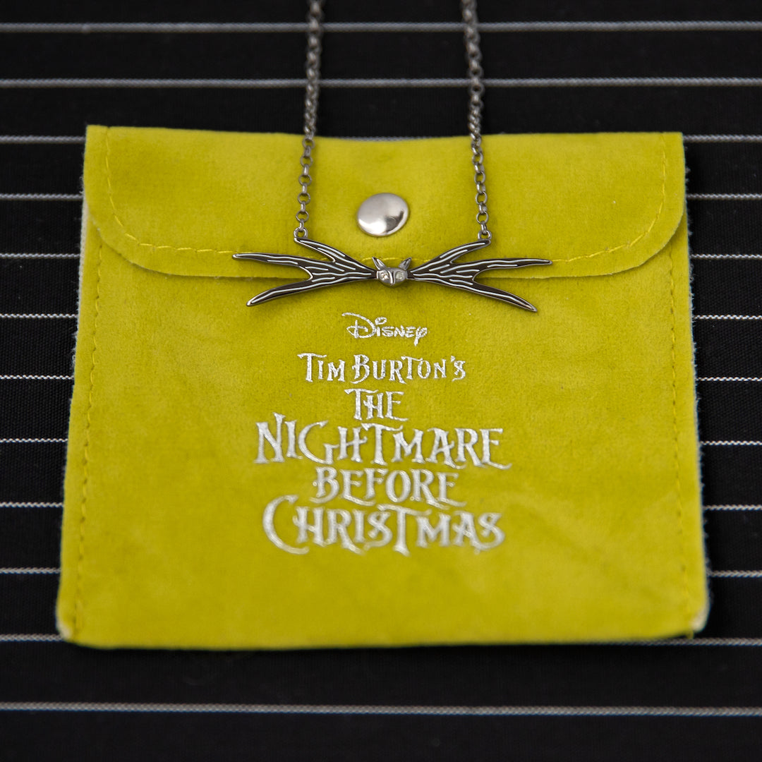 Disney X RockLove THE NIGHTMARE BEFORE CHRISTMAS Bat Bow Tie Necklace