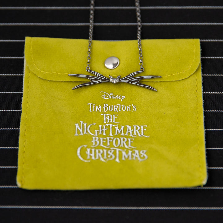 Disney X RockLove THE NIGHTMARE BEFORE CHRISTMAS Bat Bow Tie Necklace