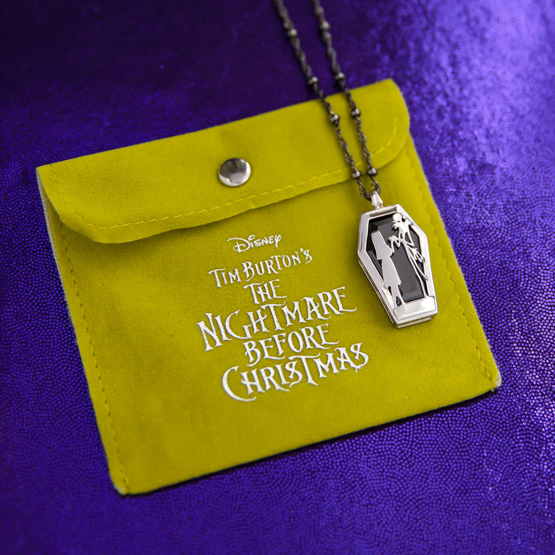 Disney X RockLove THE NIGHTMARE BEFORE CHRISTMAS Jack & Sally Necklace