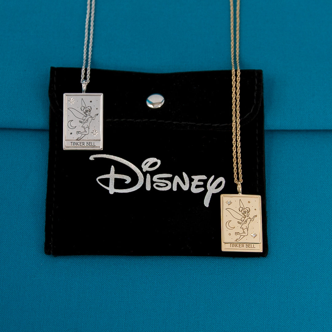 Disney X RockLove PETER PAN Tinker Bell Tablet Necklace