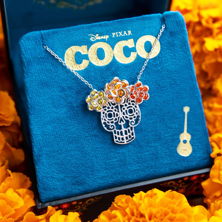 Pixar X RockLove COCO Marigold Sugar Skull Necklace