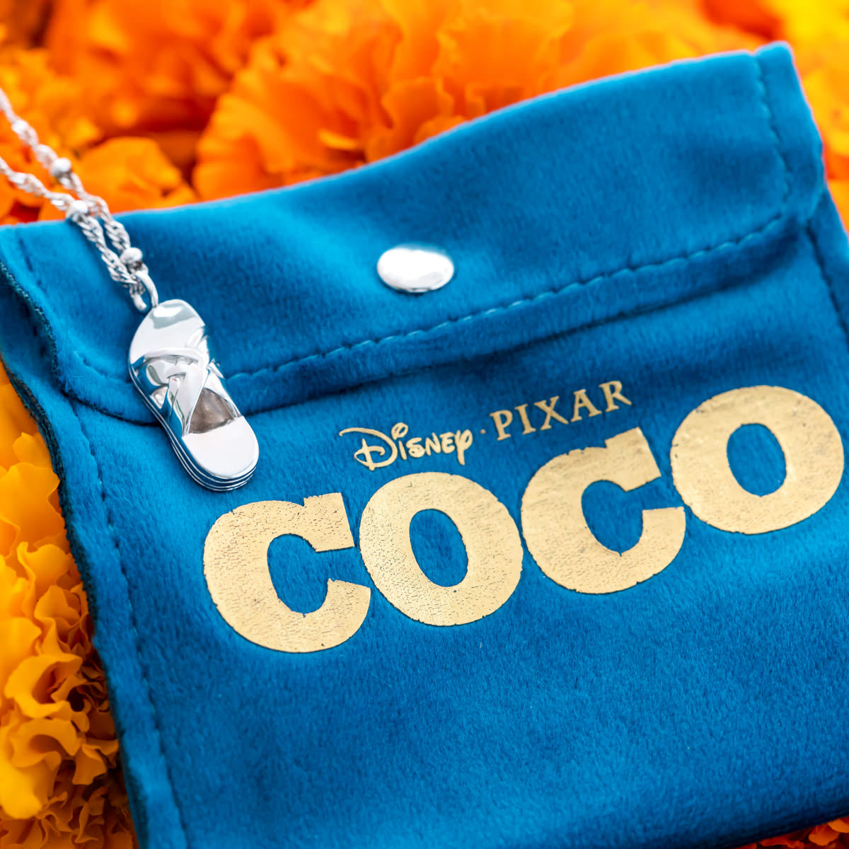 Pixar X RockLove COCO La Chancla Charm Necklace - RockLove Jewelry