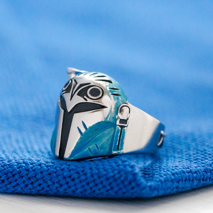 Star Wars X RockLove Bo-Katan Helmet Ring