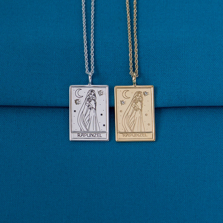 Disney X RockLove TANGLED Rapunzel Tablet Necklace