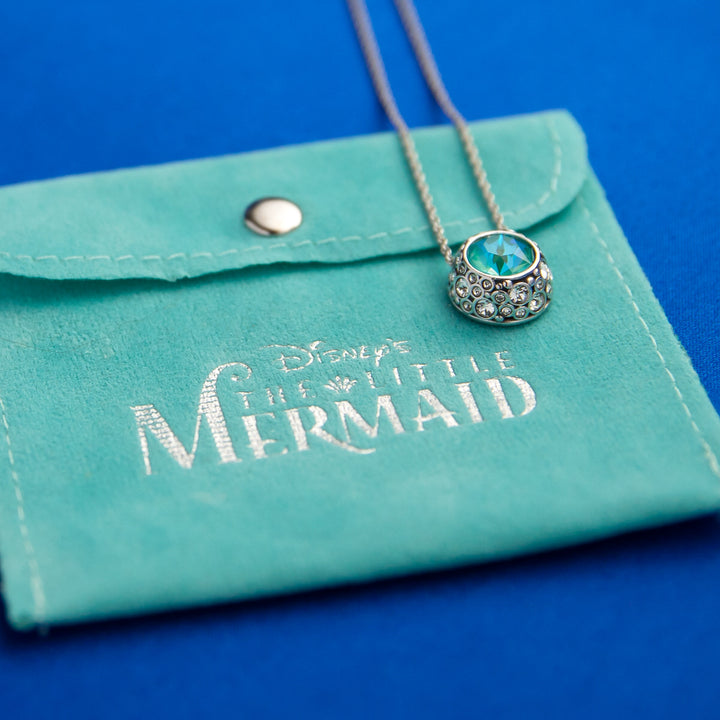 Disney X RockLove THE LITTLE MERMAID Bubble Solitaire Necklace