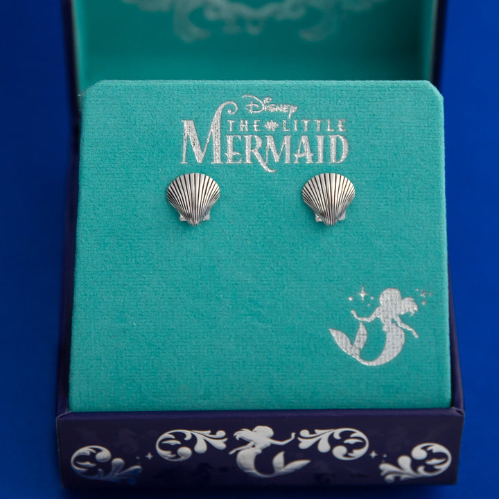 Disney X RockLove THE LITTLE MERMAID Seashell Stud Earrings