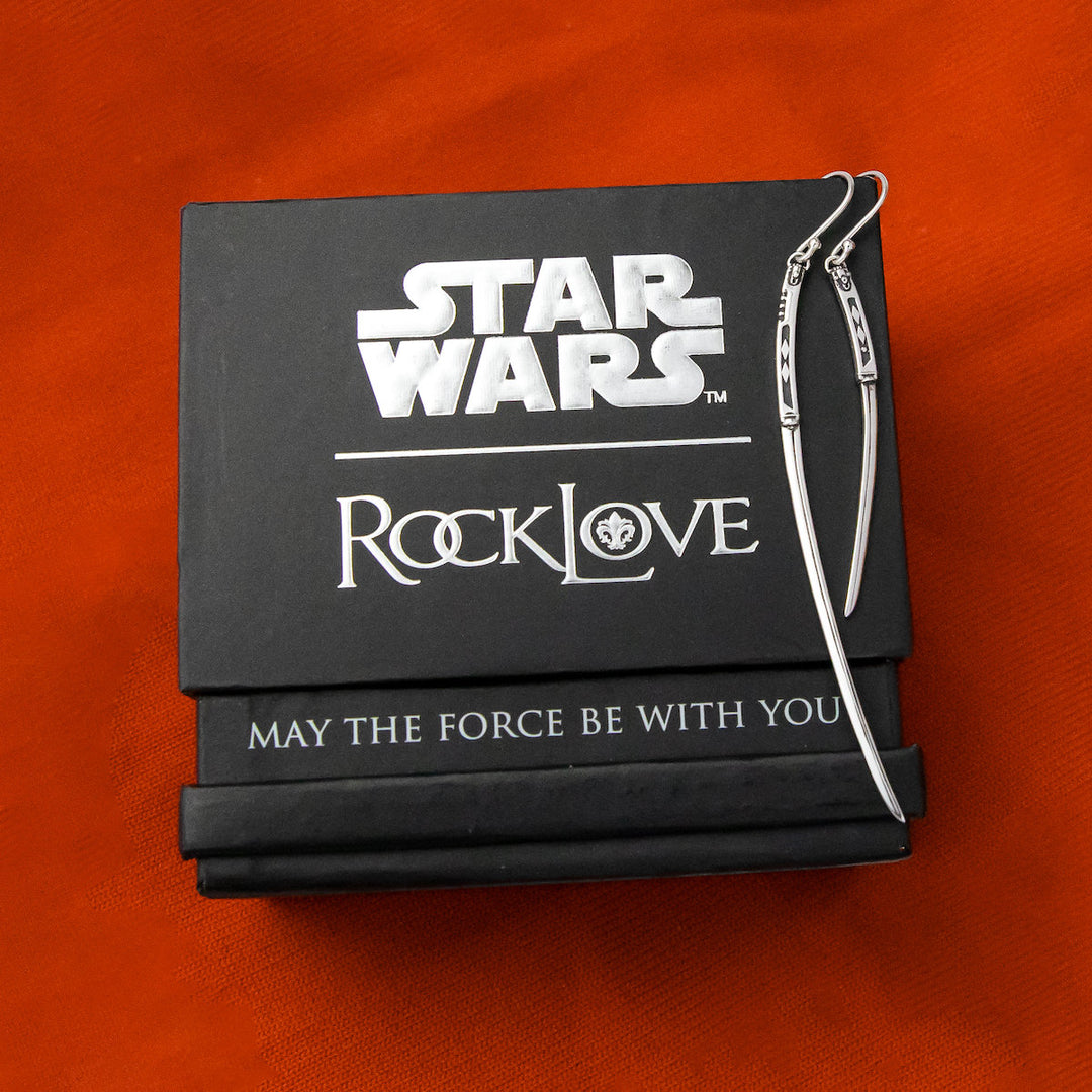 Star Wars X RockLove Ahsoka Tano Lightsaber Earrings