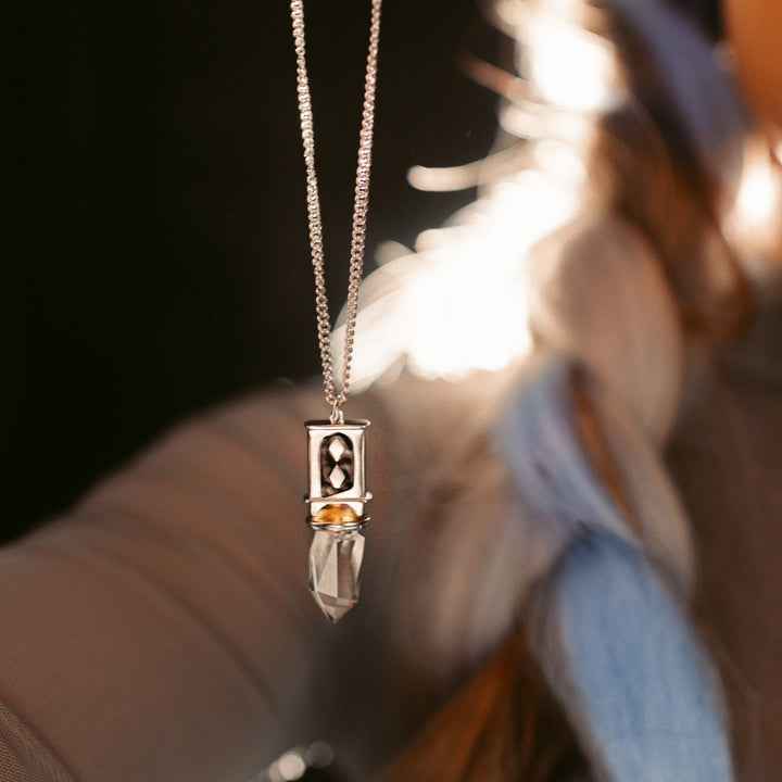 Star Wars X RockLove Ahsoka Tano Kyber Crystal Necklace