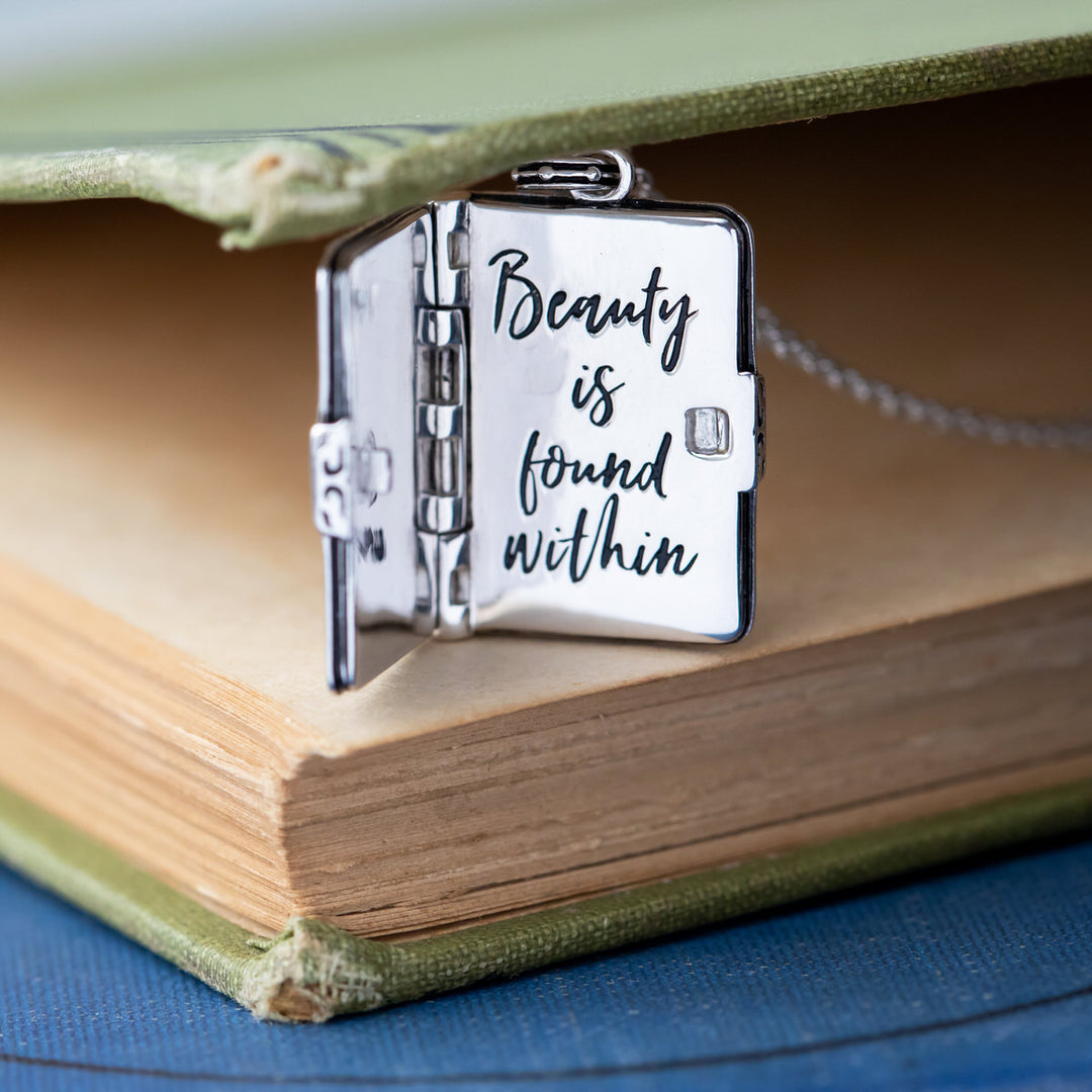 Disney X RockLove BEAUTY AND THE BEAST Storybook Pendant