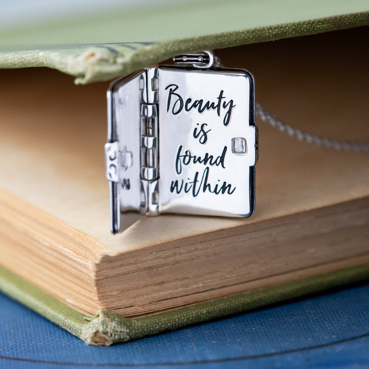 Disney X RockLove BEAUTY AND THE BEAST Storybook Pendant