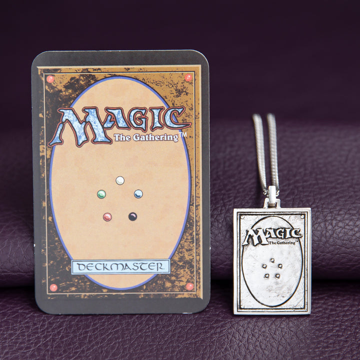 Magic: The Gathering X RockLove Black Lotus Miniature Card Necklace