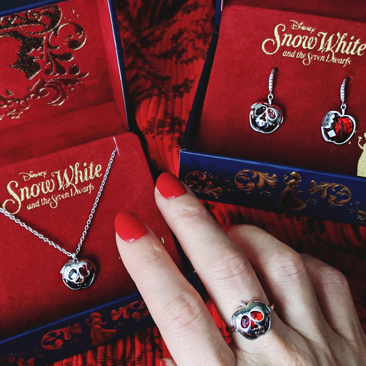 Disney X RockLove SNOW WHITE Crystal Poison Apple Ring