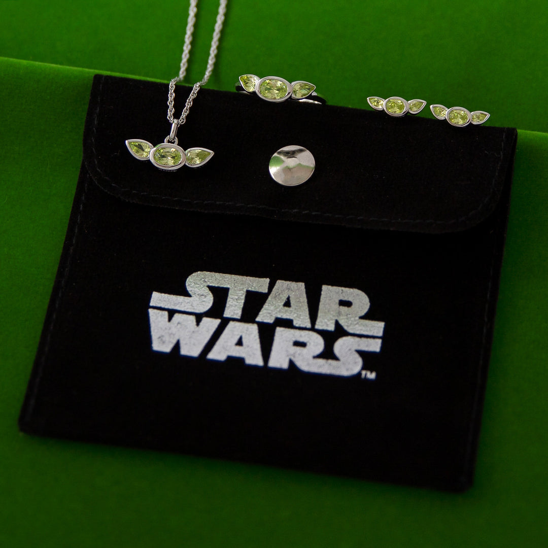 Star Wars X RockLove Grogu Crystal Ring