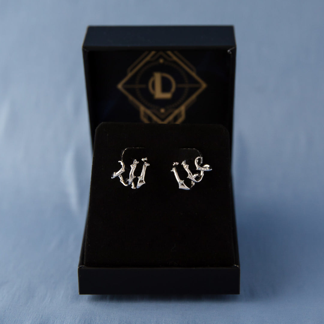 League of Legends X RockLove CRYSTAL ROSE Zyra Earrings
