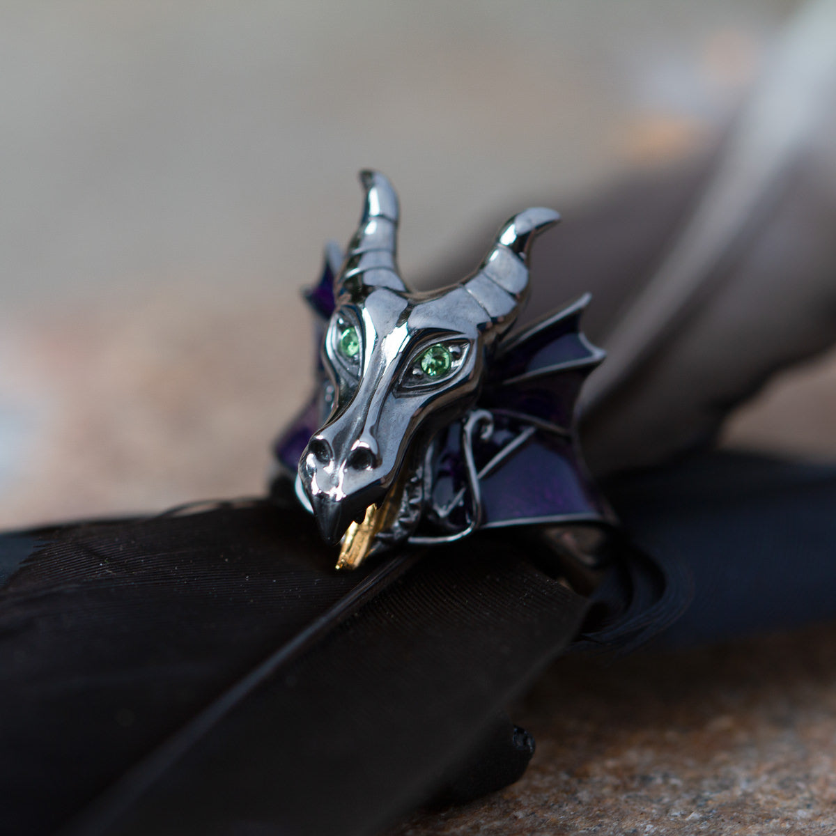 Maleficent dragon ring sales