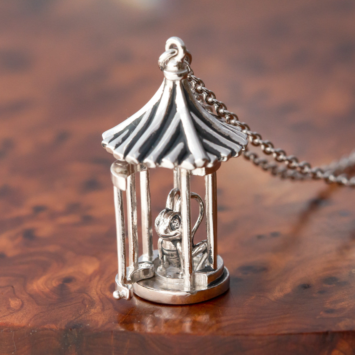 Disney X RockLove MULAN Good Luck Cri-Kee Necklace - RockLove Jewelry