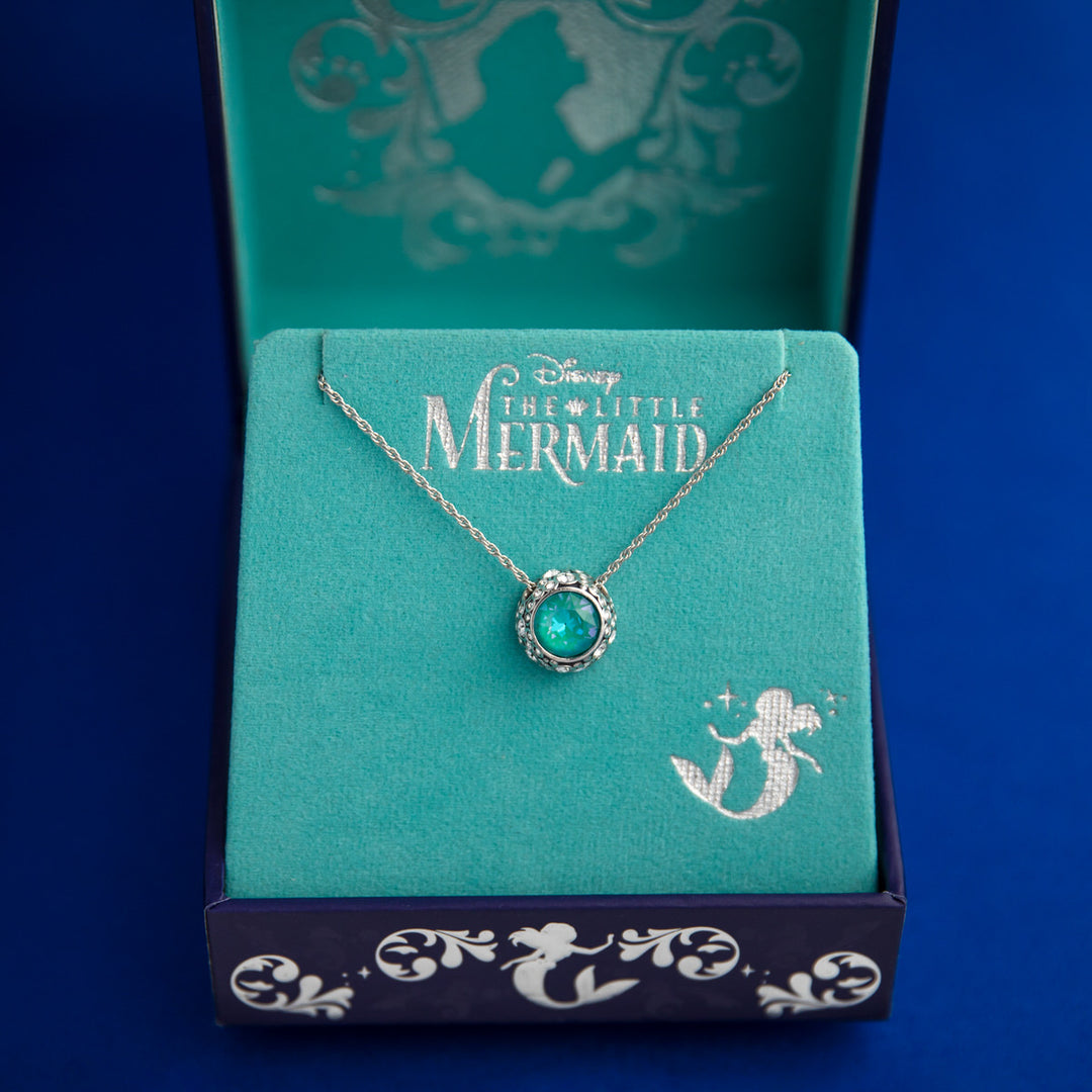 Disney X RockLove THE LITTLE MERMAID Bubble Solitaire Necklace