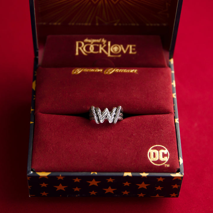 DC X RockLove WONDER WOMAN Lasso Ring