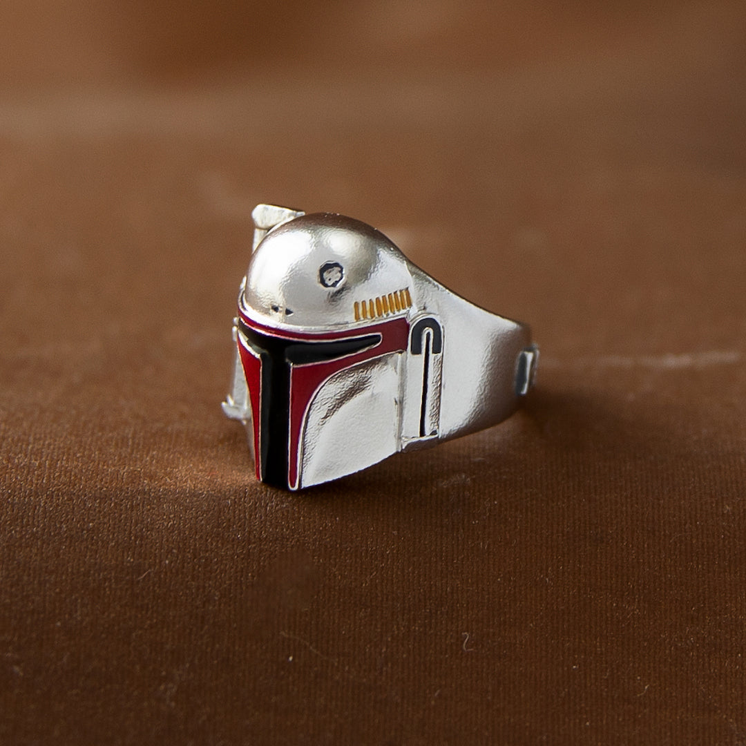 Star Wars X RockLove Boba Fett Helmet Ring