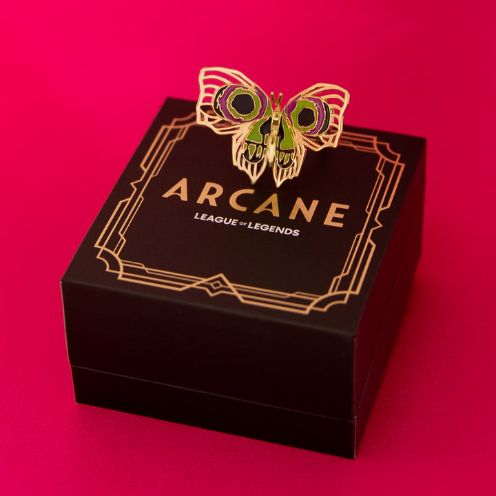 League of Legends X RockLove ARCANE Jinx Butterfly Ring