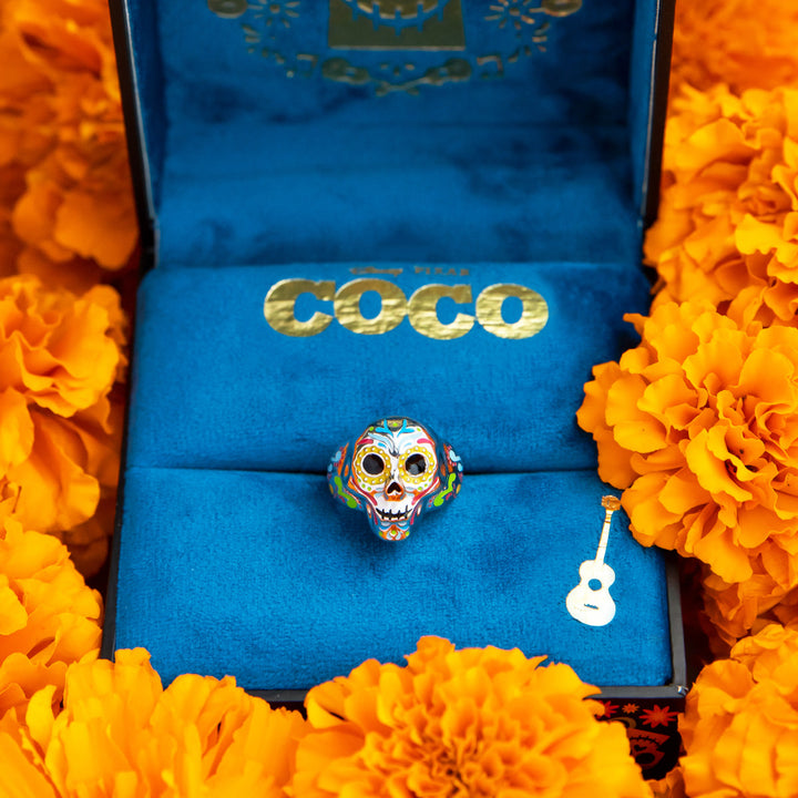 Pixar X RockLove COCO Enameled Calavera Ring