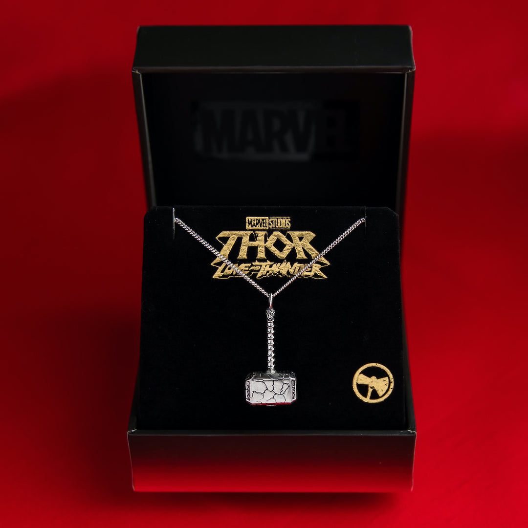 Marvel X RockLove THOR LOVE AND THUNDER Mjolnir Necklace