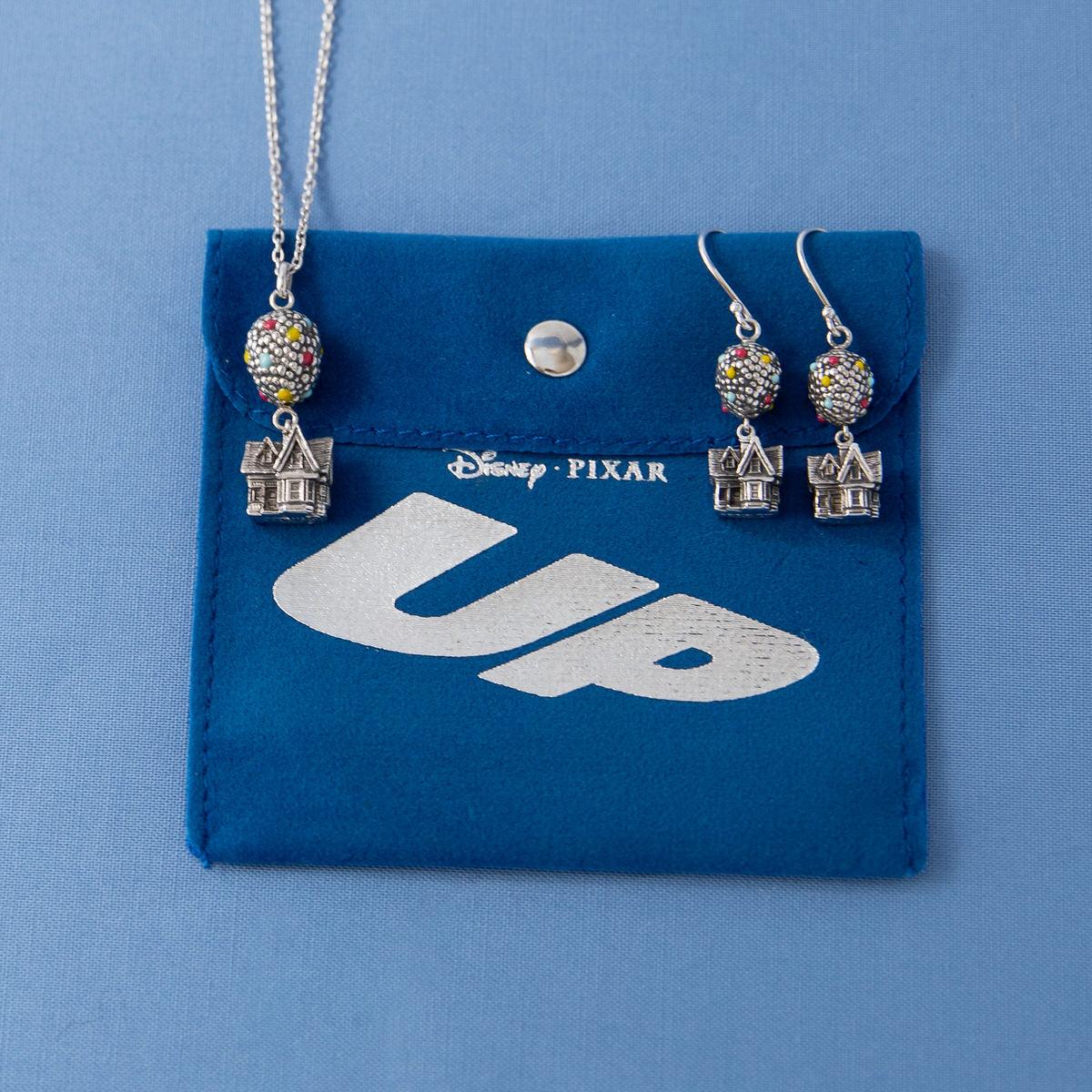 Pixar X RockLove UP House with Balloons Necklace RockLove Jewelry