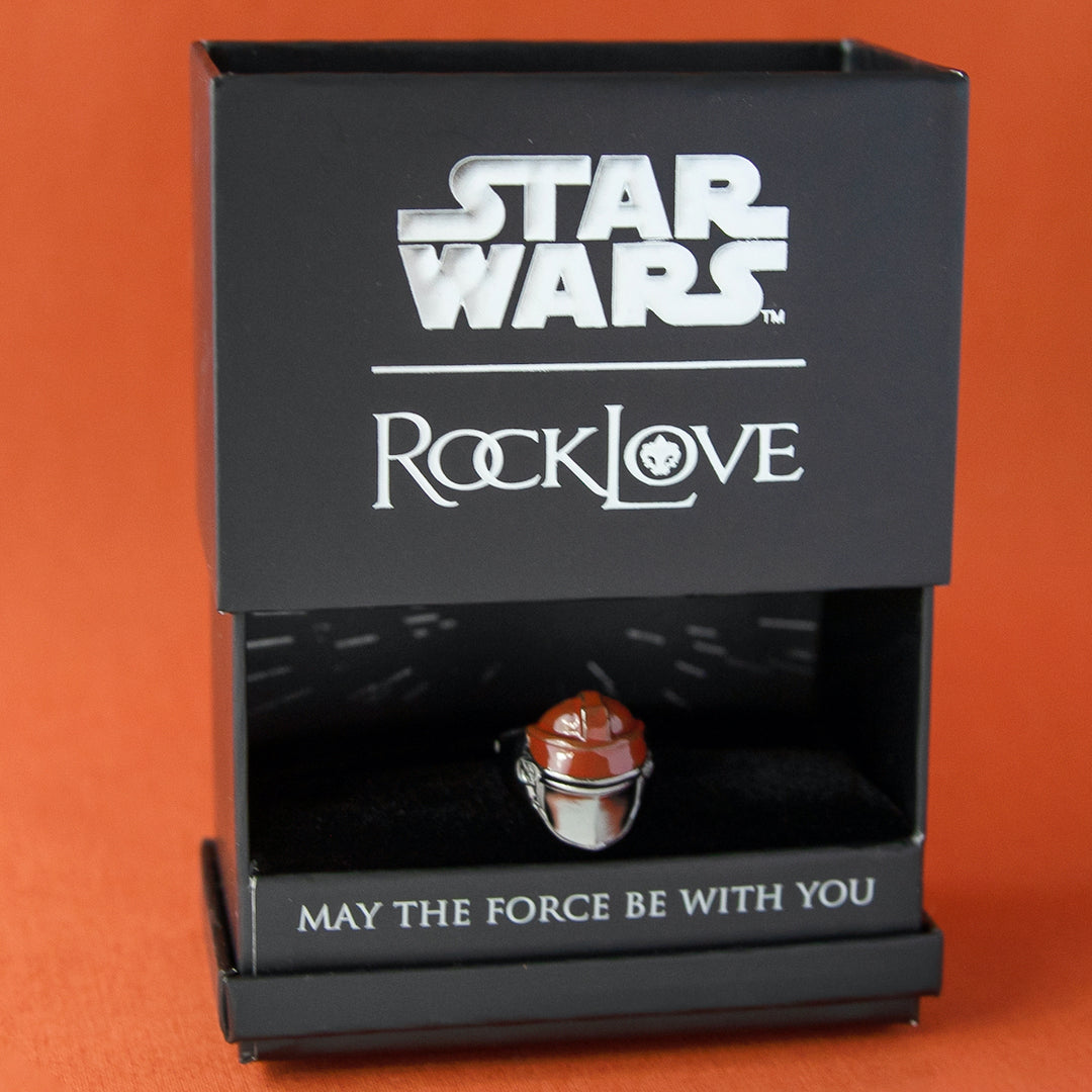 Star Wars X RockLove Fennec Shand Helmet Ring