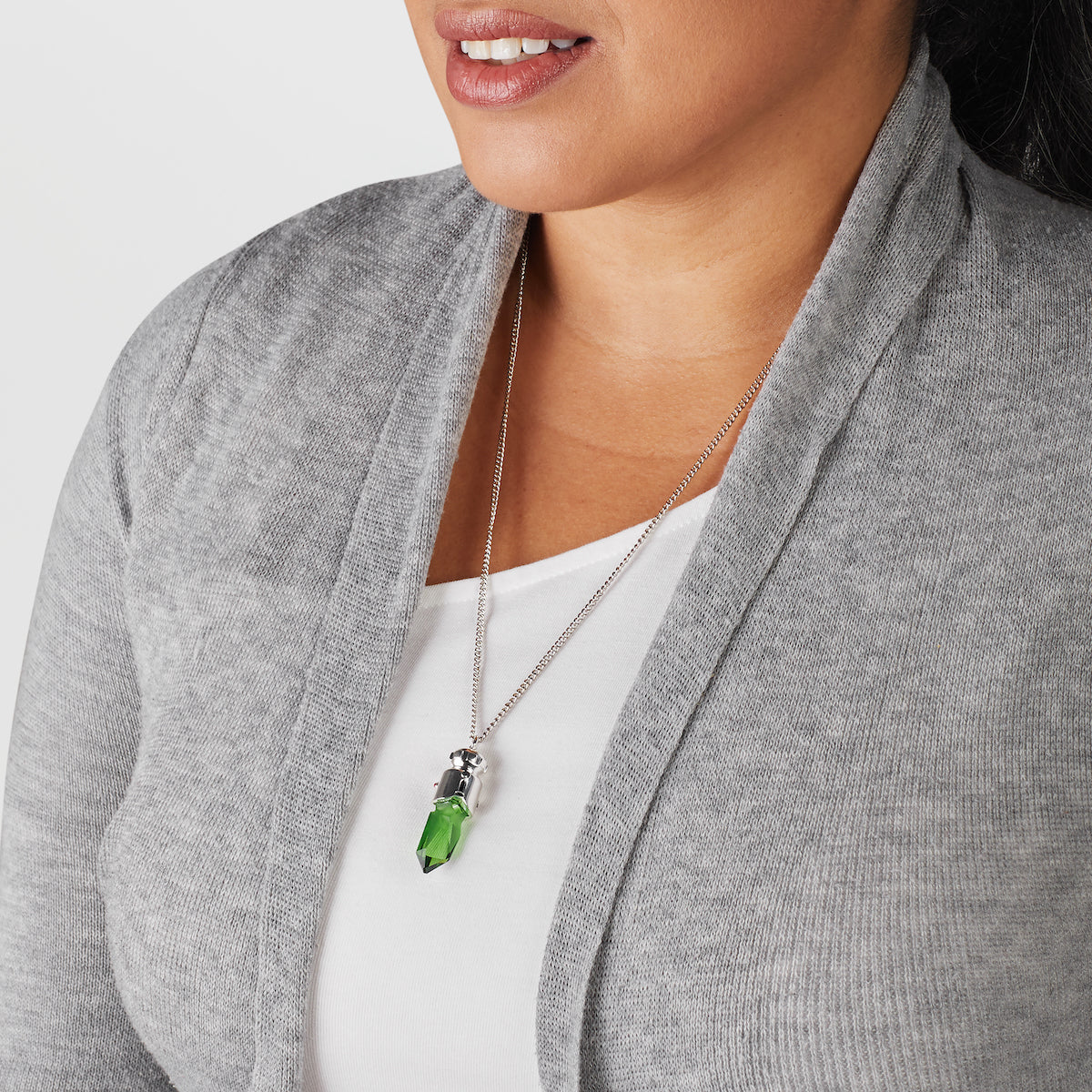 Star Wars X RockLove Padawan Ahsoka Tano Kyber Crystal Necklace